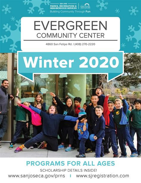 Community Activity Guide Winter 2020 Evergreen Community Center by San ...