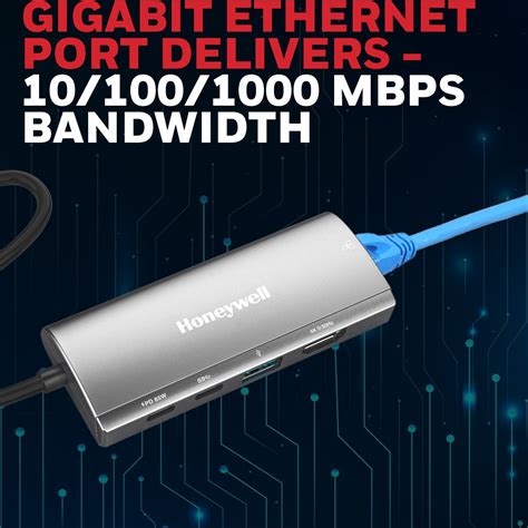 Honeywell 5‑in‑1 Type‑C Mini Docking Station – Buy Now