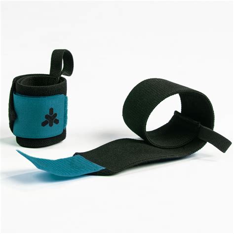 Weight Training Wrist Support And Protection Wraps Velcro Fastening - Blue