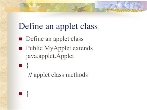 Image result for Java Applet Class