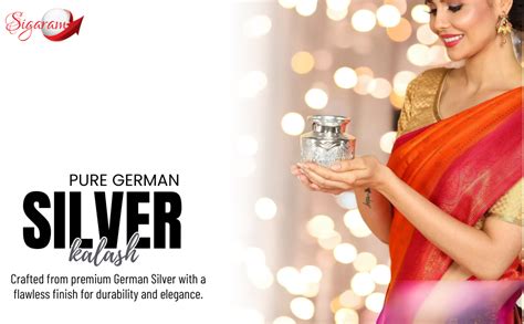 Sigaram German Silver 5 Inch Ashtalakshmi Kalash | Traditional Chambu ...