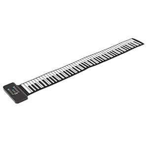 Soft Keyboard Piano, Foldable Multifunctional 88 Keys Hand Roll Up ...