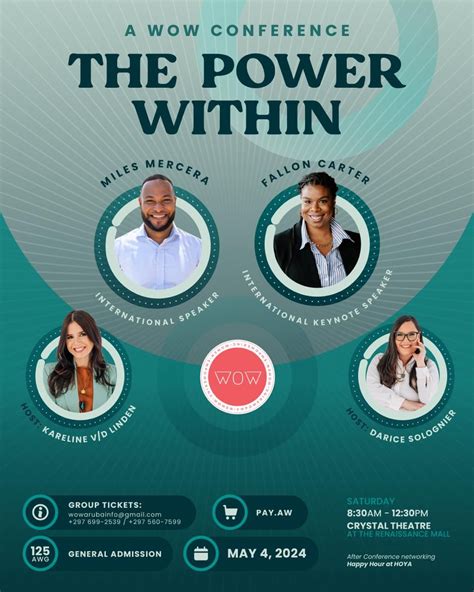 Gilliany Oduber on LinkedIn: #wowconference #thepowerwithin