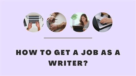 Image result for Writer Job