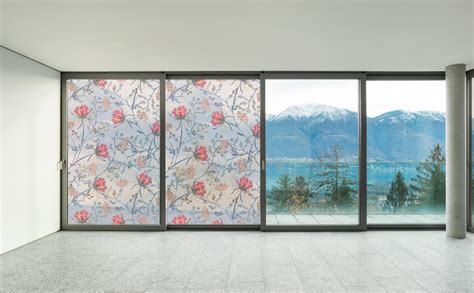 Buy CVANU Privacy Window Film Printed Window Frosting Film Window ...