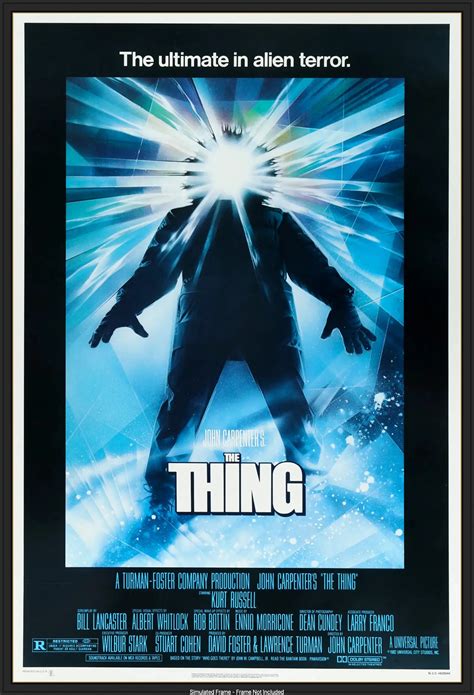 The Thing (1982) Original One Sheet Movie Poster - Original Film Art ...