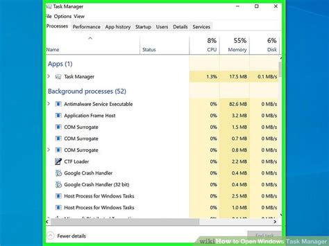 Starting Task Manager 的图像结果