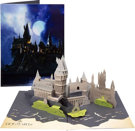 Buy Harry Potter Hogwarts Castle Pop-Up Card - Deluxe Handcrafted Pop ...
