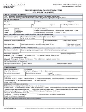 Fillable Online Acute Ferbrile Respiratory Illness and/or Acute ...