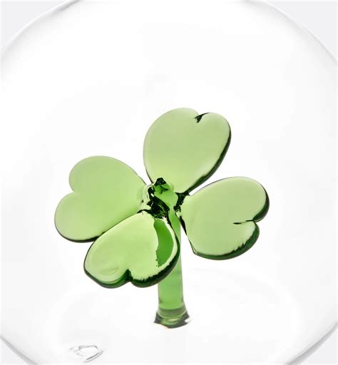 Small Decorative Glass Ball Green Clover | DIOR