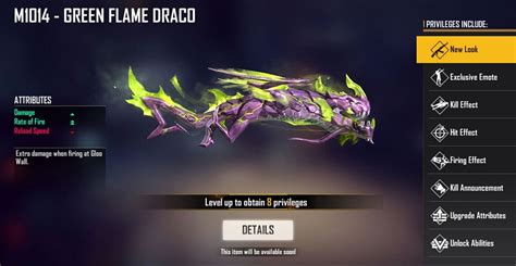 5 best Free Fire MAX gun skins with kill effects and stats in June 2022