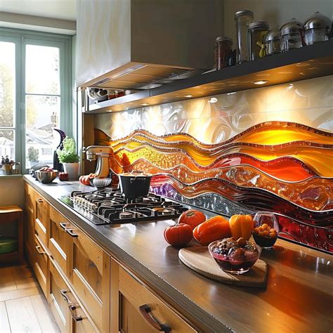 Unique Kitchen Backsplash