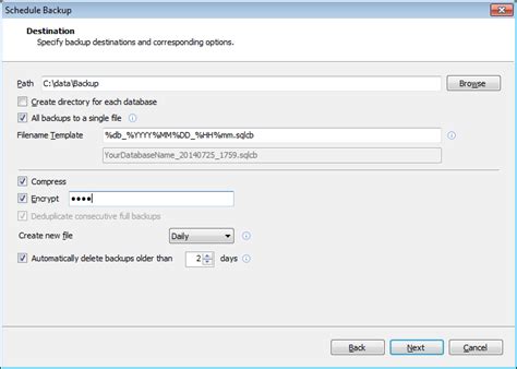 How to Schedule SQL 2012 Backup 的图像结果
