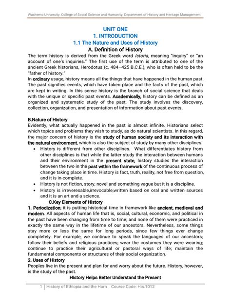 Image result for History Freshman Course Hand Out PDF