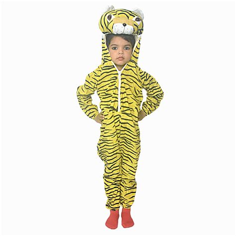 Buy Dress to Impress Kids Velvet Animal Tiger Character fancy Dress ...