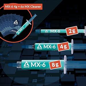 Arctic MX-6 Thermal Paste for CPU, Consoles, Graphics Cards, Laptops
