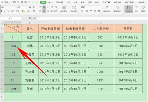 excel表员工和工号如何对应 excel表格内的工号统一技巧 - 52思兴自学网