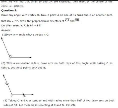 NCERT Solutions For Class 6 Maths Practical Geometry Exercise 14.5 ...