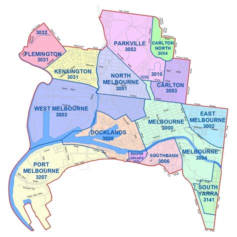 Map Of Melbourne: Offline Map And Detailed Map Of Melbourne City – TSQK