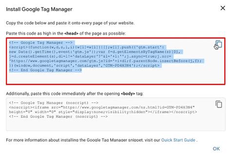 Image result for Google Tag Manager Embed Code