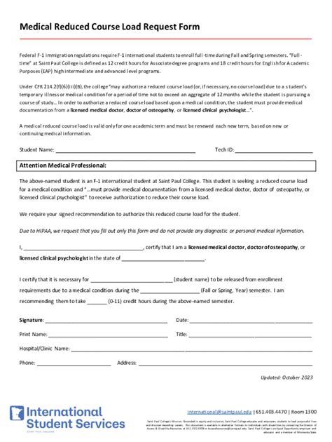 Image result for USC Reduced Course Load Form