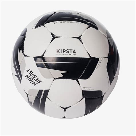 Training Ball Resist Size 5, Machine Stitched, Rubber Coating - White