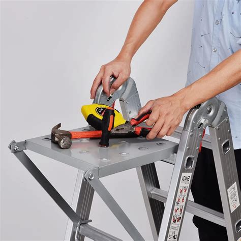 Buy JADDUO Ladder Work Platform Anti-Slip Ladder Accessories Step ...