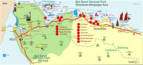 Map Of Pemuteran Bali