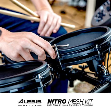 Alesisnitro Electric Drum Kit With Quiet Mesh Pads Usb Midi ...