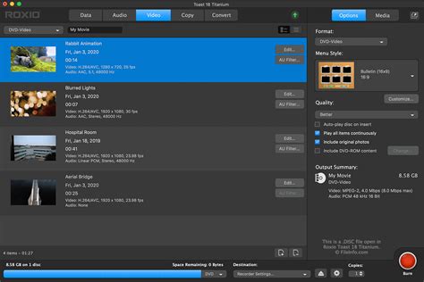 Open Disc File 的图像结果