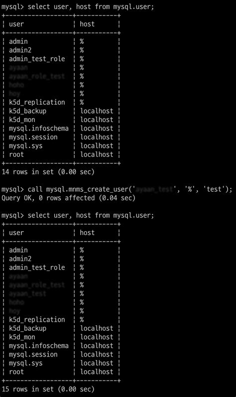 MySQL Account 的图像结果