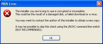 【解決】NSIS Errorとは？ダウンロードしたファイルを開いたらエラーメッセージ - PCあれこれ探索