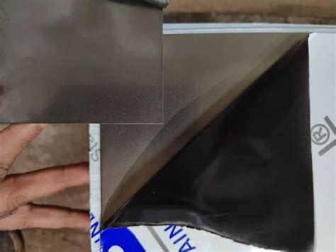SS 304 Colored Sheets - Black Beadblast Finish SS PVD Sheets by SDS ...