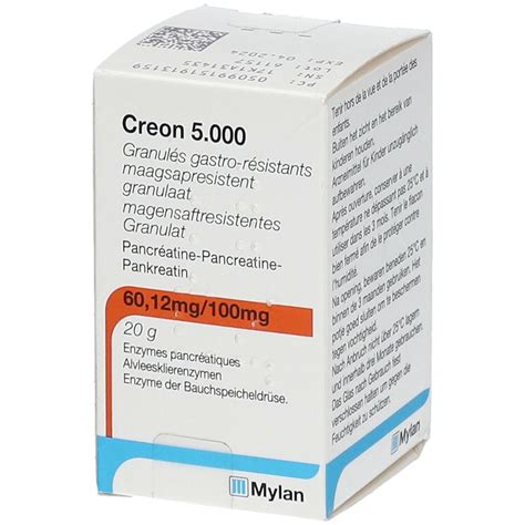 Creon 5000 Granulaat 20 g - Farmaline