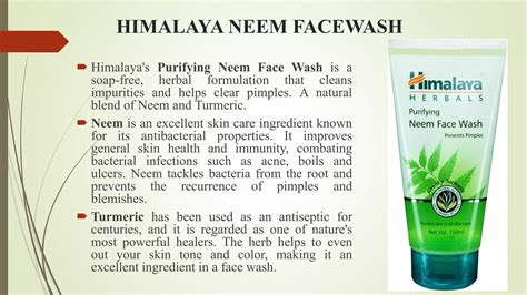 Himalaya facewash PRODUCT PRESENTATION | PDF