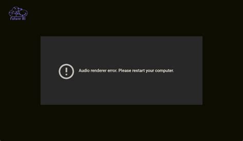 Fix Audio Renderer Error 的图像结果
