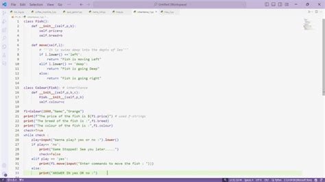 Image result for Python Code Fish Game