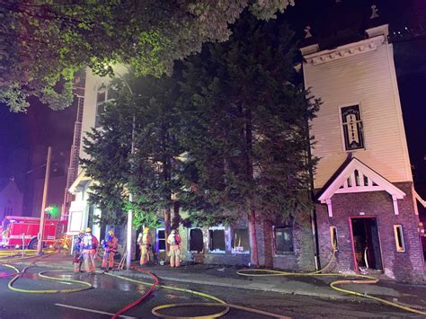 Portland Fire douses blaze in downtown church building - oregonlive.com