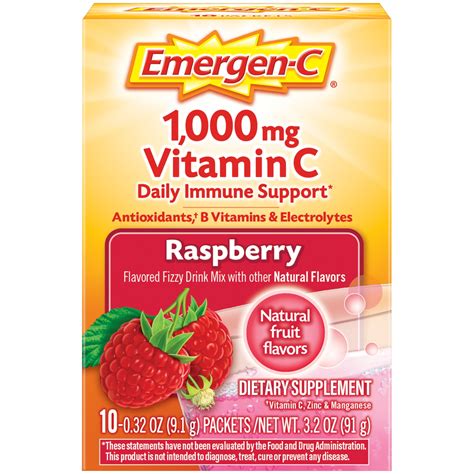 Buy Emergen-C Daily Immune Support Vitamin C Supplement Powder ...