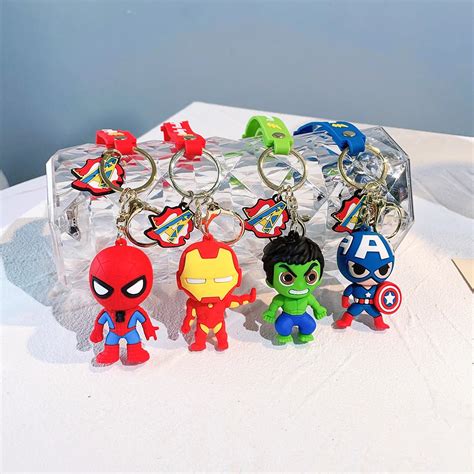 Avengers Cartoon Silicone Keychain – KOJA INDIA