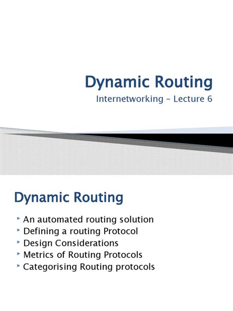 Image result for Dynamic Routing Configuration