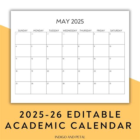 Academic Calendar for Utk 2025 2026 - Etsy Canada