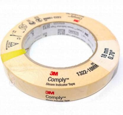 Cityhealth 3M Comply Steam Autoclave Indicator Tape 1322-18MM 0.70 ...