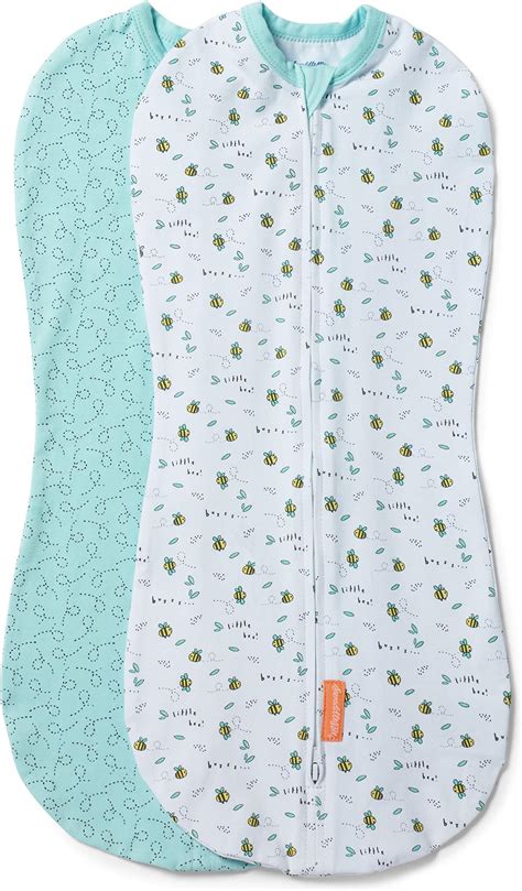 Amazon.com: SwaddleMe by Ingenuity Compression Swaddle Pod, Two-Way ...