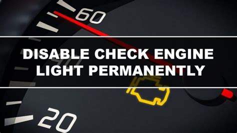 Image result for Disable Check Engine Light Permanently