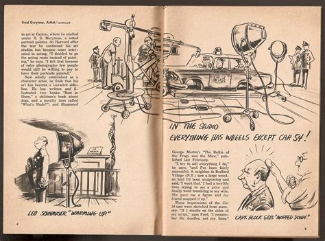 1962 TV ARTICLE FRED GWYNNE CAR 54 WHERE ARE YOUR~ART STUDENT DRAWINGS ...
