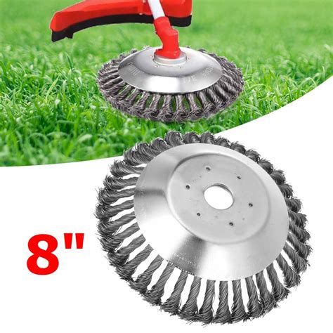 8 Inch 190mm Steel Wire Trimmer Head Grass Brush C... – Grandado