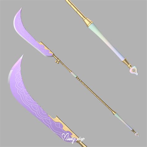 🔫 Inspired Kpop Demon Hunters Mira Weapon / Spear Gok-Do・ 3D File for ...