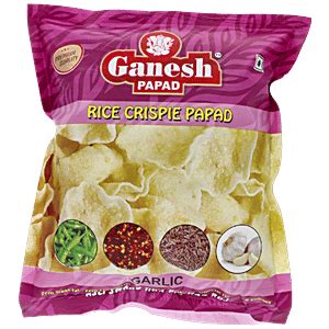 Buy Lijjat Garlic Papad 200 Gm Pouch Online at the Best Price of Rs 77 ...