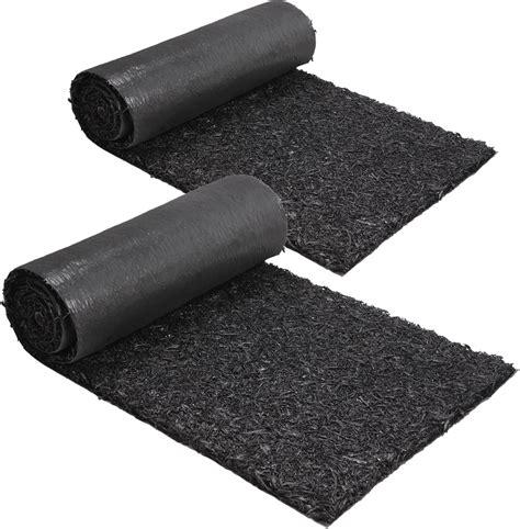 Amazon.com : Sekcen 2 Pack Rubber Mulch Mat Roll for Landscaping ...